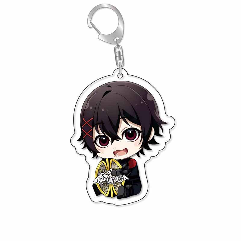 Tokyo Ghoul Keychain Set: Kaneki, Touka & Rize Acrylic Pendants