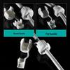 Nylon Cable Clip Set: Power Cord Buckle, Flat Cable Holder, Wire Protector, Cable Tie Tube for Electric Wires