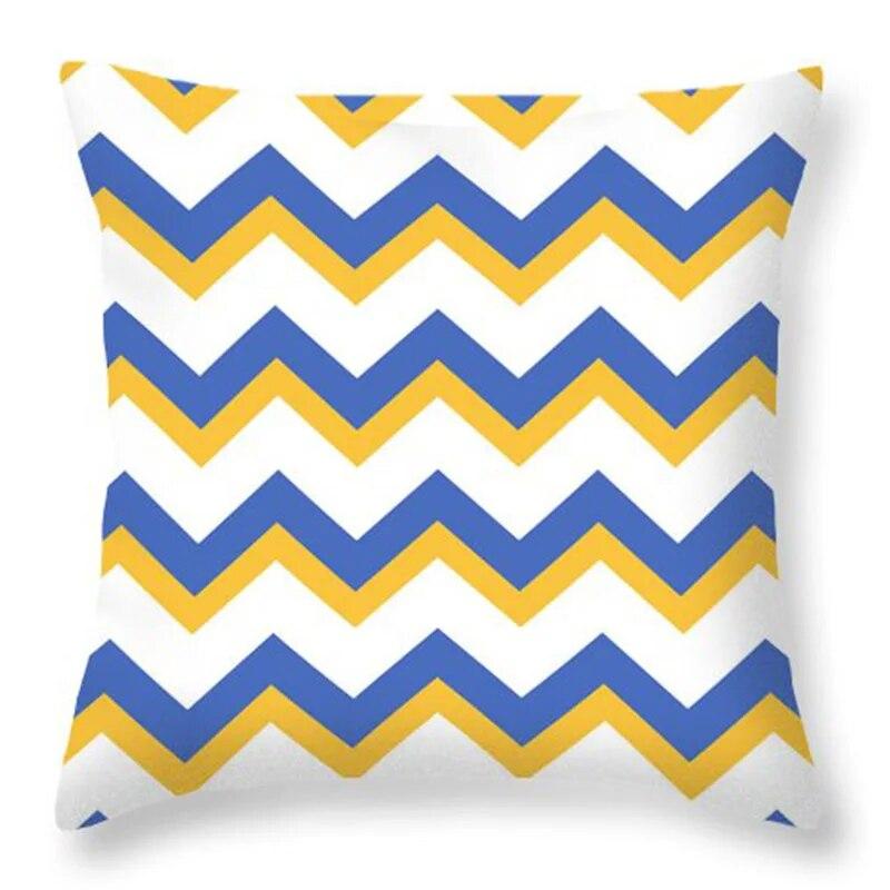 Geometrischer Kissenbezug Sofa Heimdeko Niedliches Panda Tierdruck Kissen