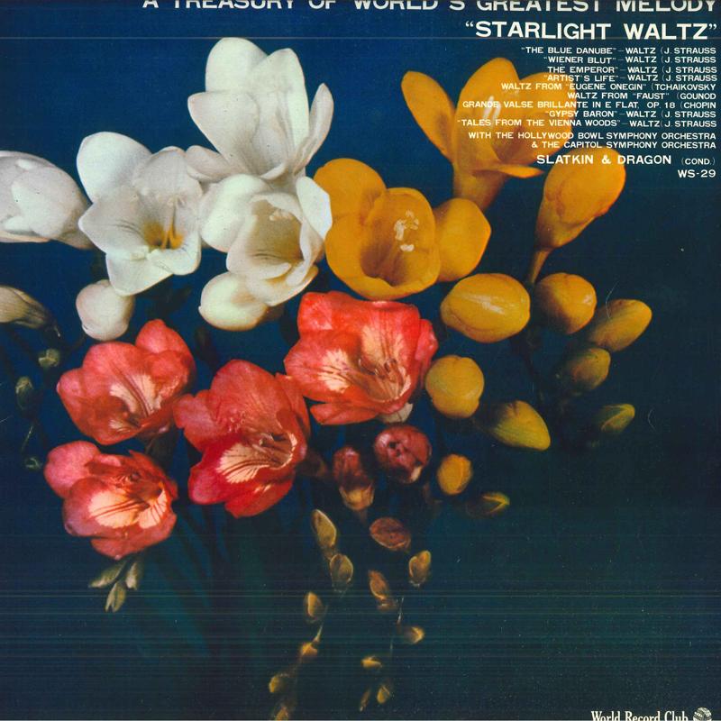 

LP Record SLATKIN, DRAGON - A Treasury Of World s Greatest Melo WS29 WORLD RECORD CL - Japan Classical Used