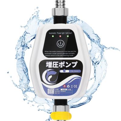 Poafamx Fully Automatic Booster Pump, Maximum Flow Rate 15L/min, Maximum Head 15-18m, Pressure Pump, High-Pressure Shower Water Pump, Small Pipeline P