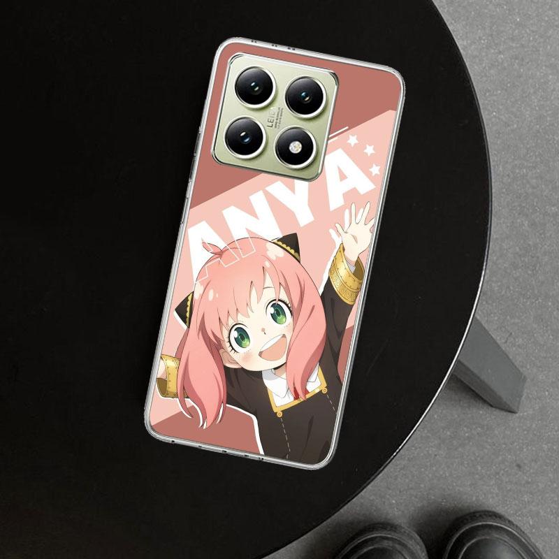 S-Spy Family Anya Phone Case Cover for Xiaomi Redmi Note 15 14 13 12 11 Pro Plus 14S 12S 11S 11T 11E 10S 10 Customized Fundas Re