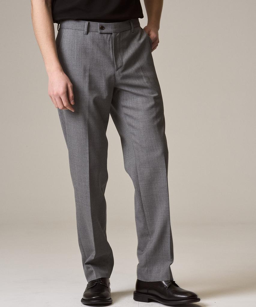Laijeuaenbillou W265 Woolithic Everyday Classic Standard Slacks Light Grey