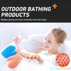 Exfoliating Shower Glove With Colorful Honeycomb Weave And TPU High Elasticity Antibacterial Material Gentle Safe And Durable