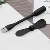 1/2PCS Flexible Mini USB Fan For Power Bank Notebook Computer Portable  Mobile Phone USB Fan Summer Outdoor Travel Cooling Gadge