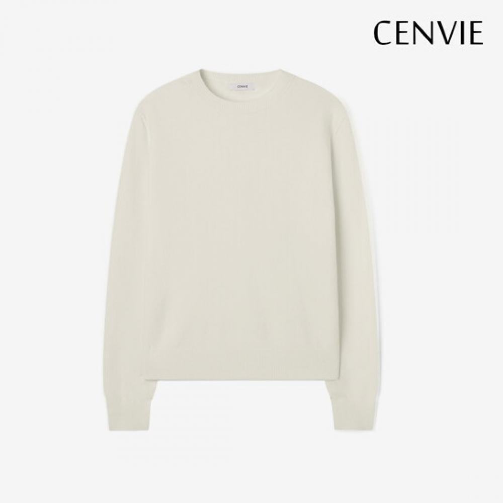 Senbi Men holgarMent Round Neck Knit Signature