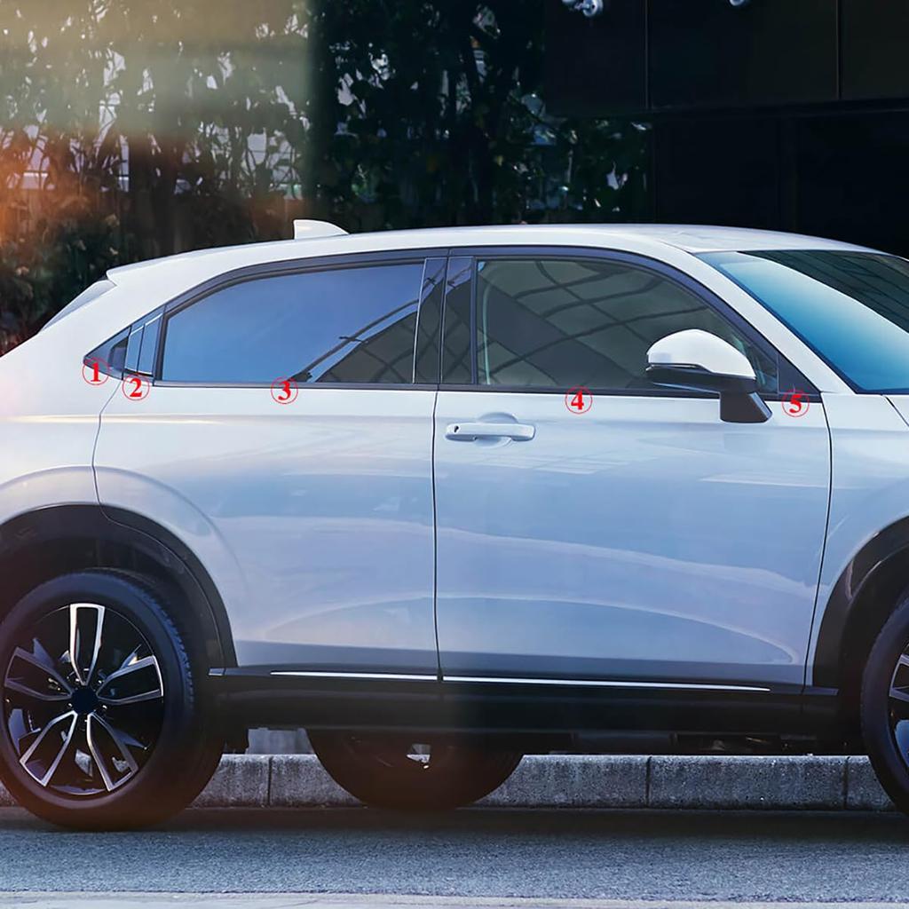 RUIQ Honda Vezel exterior side window moldings and window Custom and window frame trim designed specifically for the Honda RV-specific trims. parts,