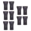 Set mit 10 Mauerhaken-Clips, korrosionsbeständig, für Innen- und Außenbereich, Aufbewahrungslösung