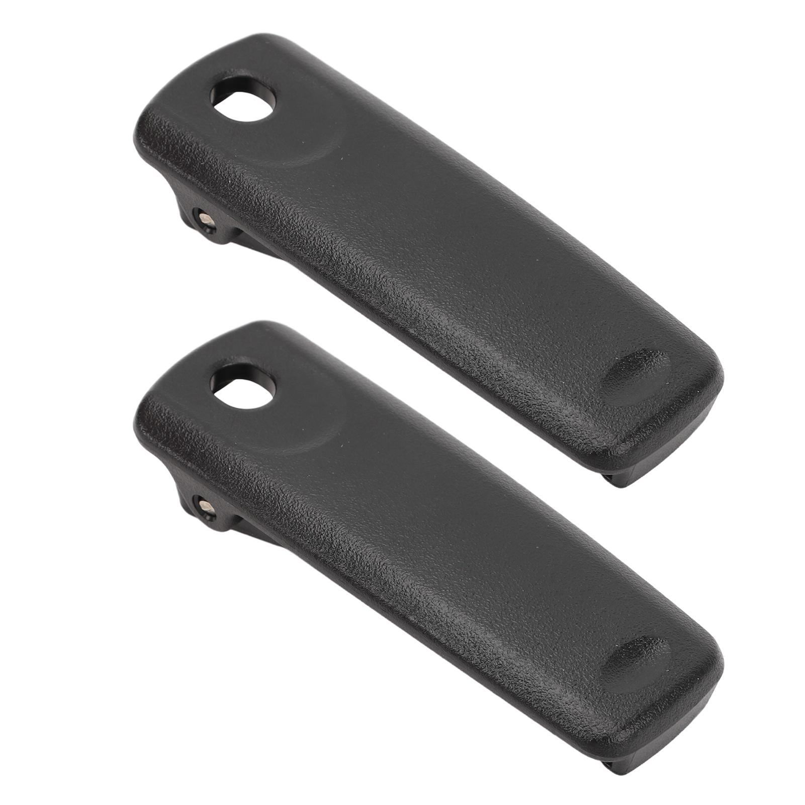 

2 шт. Клипса для ремня рации Портативная Прочная Легкая установка Сменная клипса для ремня для радио для