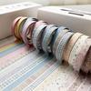 20 Roll Retro Washis Tape Decorative Tape Hand Account Tape Artists Tape Masking Tape for Scrapbooking Decoration