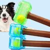 Outdoor Pet Training Supplies Interactive Squeaky Hammer Dog Toy with Built-in Tennis Ball for Medium And Large Dogs, Toys Sound Making Puppy
