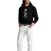Polo Ralph Lauren FW24 25 Spring Summer, New Year Style, Bear Pattern Hooded Long Sleeved Fleece Lined Sweatshirt Men's MNPOKNI16821811