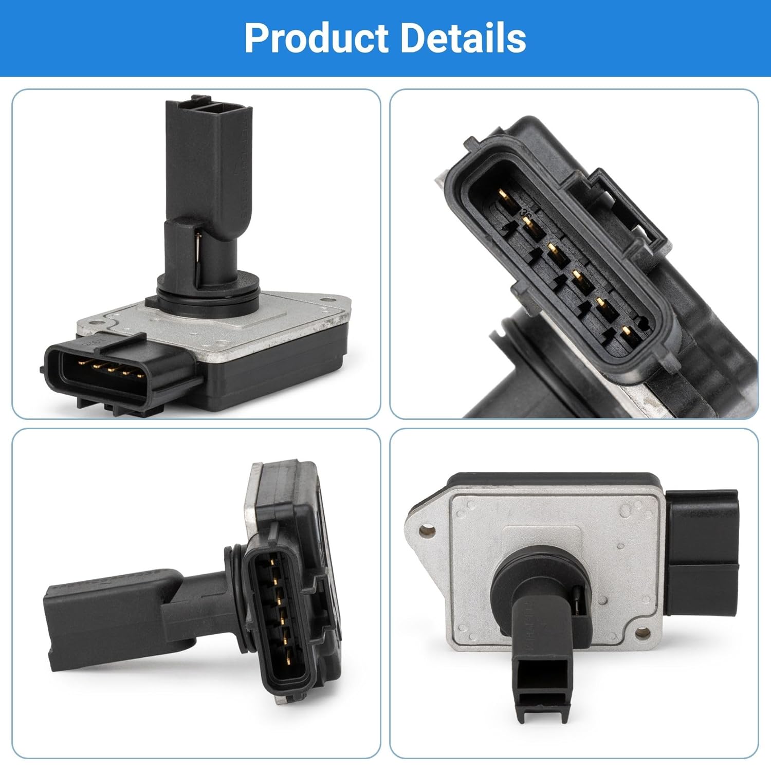 

1L2F-12B579-BA Mass Air Flow Sensor Fit for Ford E 150 F250 Escape Escort Explorer Mazda B2300 Replaces# XF2F-12B579-AA RM1L2F-12B579-BA 1F22-13-210