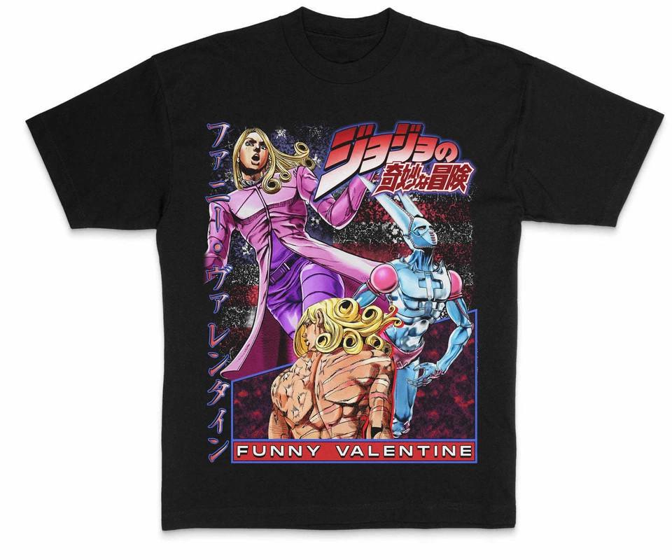 Jojo Retro Yoshikage Kira Killer Queen Anime Graphic Tshirt Cotton Men Women Vintage Style Streetwear Tee