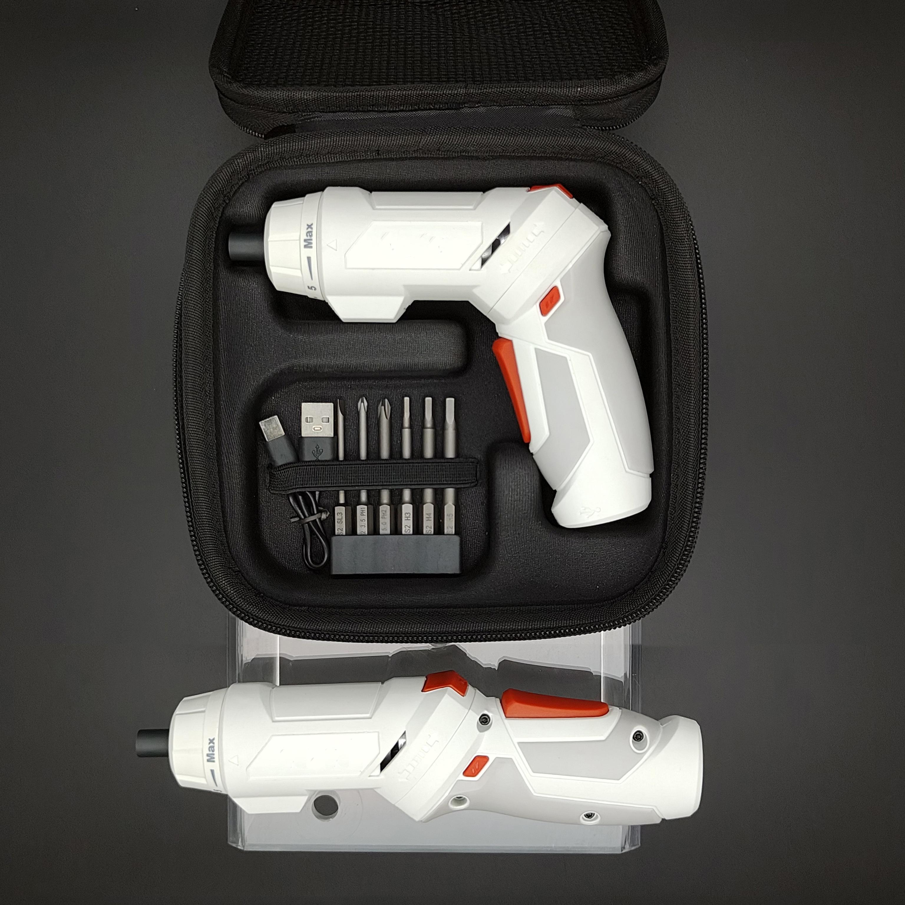 

3.6v электроинструменты для домашнего хозяйства, техническое обслуживание, ремонт, 2000mAh литиевая батарея, мини-бытовая электрическая дрель, вращающаяся беспроводная отвертка белый