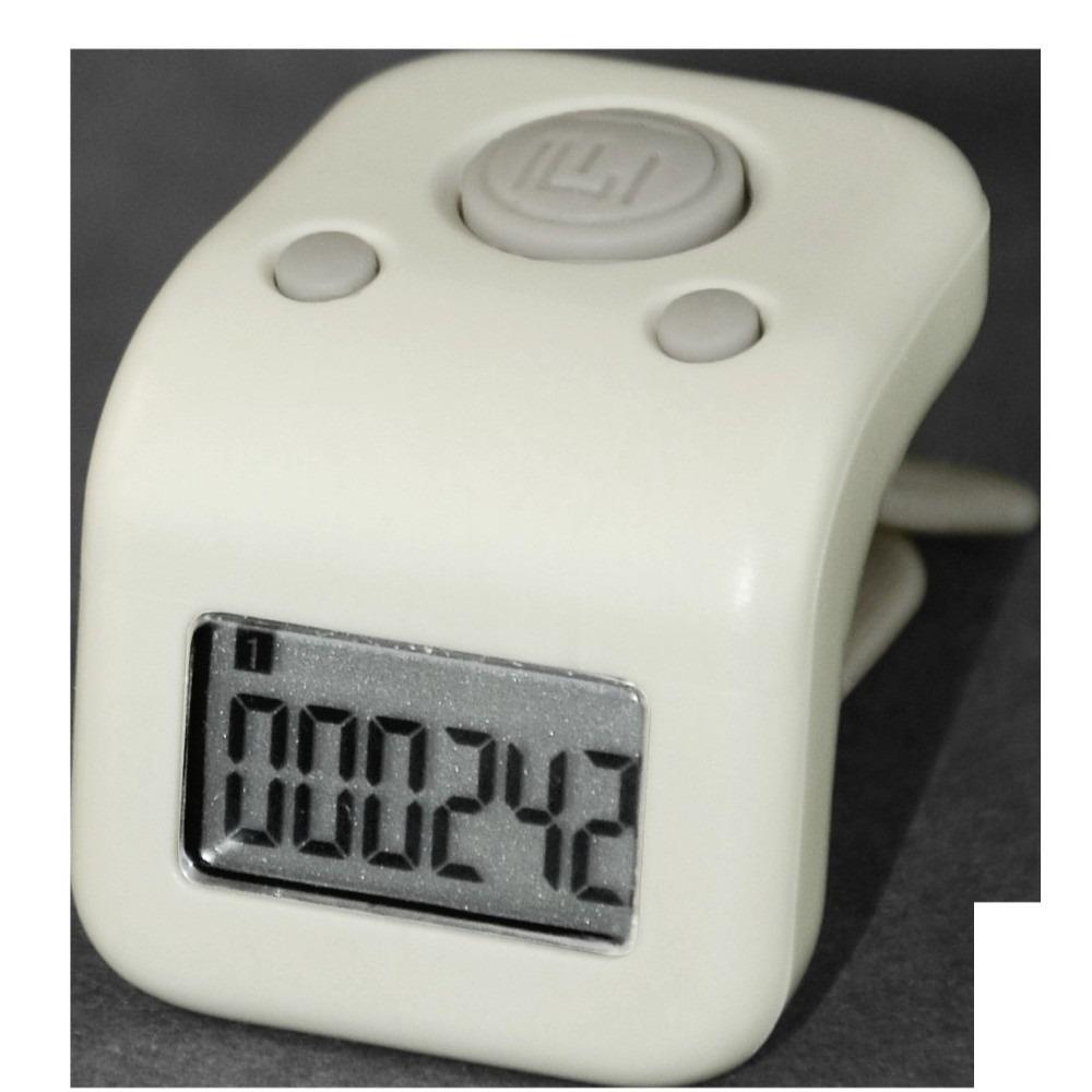Portable Waterproof Lap Counter Rechargeable with Led Display Finger Counters 6 Digits Number Tally Clicker for Swim Laps 1