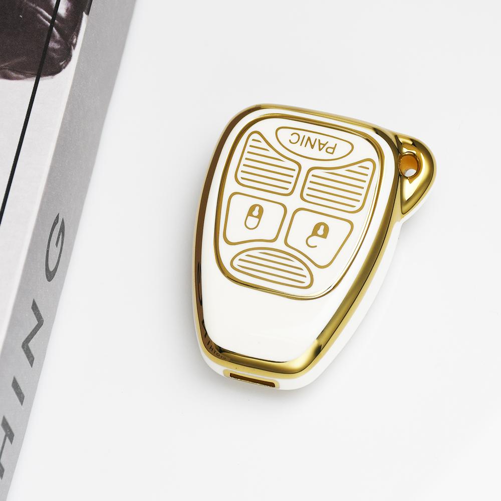 Car Key Case Cover For Jeep Chrysler 300C Avenger Sebring Chrysler 200 Aspen Dodge Charger Commander Grand Cherokee Liberty