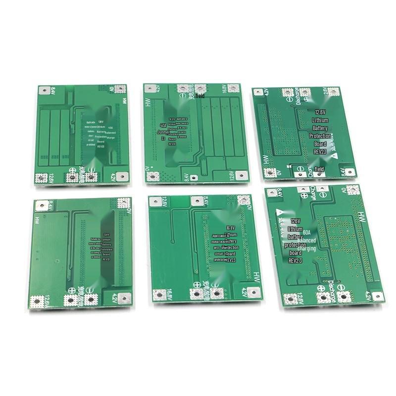 3/4 Series 40A/60A Li-ion Battery Charger Protection Board, Balanced/Enhanced Version for Electric Drill Start