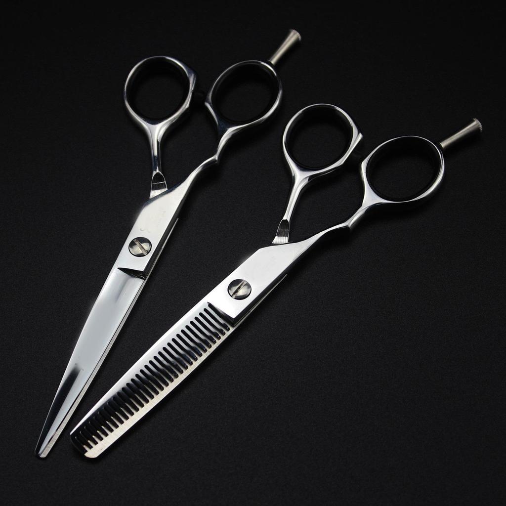 5.5" & 6.0" Left-Handed Straight Shears with Gift Box - Germany