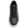 Zara Zapatillas Deportivas de Moda con Cordones de Encaje y Puntera Redonda, Suela Gruesa, Caña Baja para Hombre, Color Negro 12247420800-35