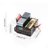 Zweiwege-320A-ESC-Mini-Bürsten-Elektro-Drehzahlregler für RC-Auto-modifiziertes Spielzeug für erwachsene Kinder, die Zubehör spielen