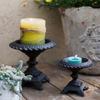 Art High Foot Candlestick Iron Aromatherapy Candle Stand Craft Candelabra  Valentine's Day