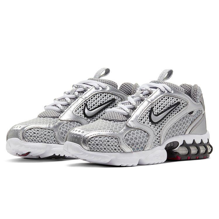 Nike Air Zoom Spiridon Cage 2 Metallic Silver Women's CD3613-001