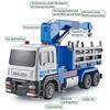Simulation Fire Truck Ladder Truck Sprinkler Truck Sanitation Truck Alloy Engineering Vehicle Children's Car Model Toy
