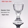Boliduomi Commercial Thickened Glass Shot Glasses (10-Pack)