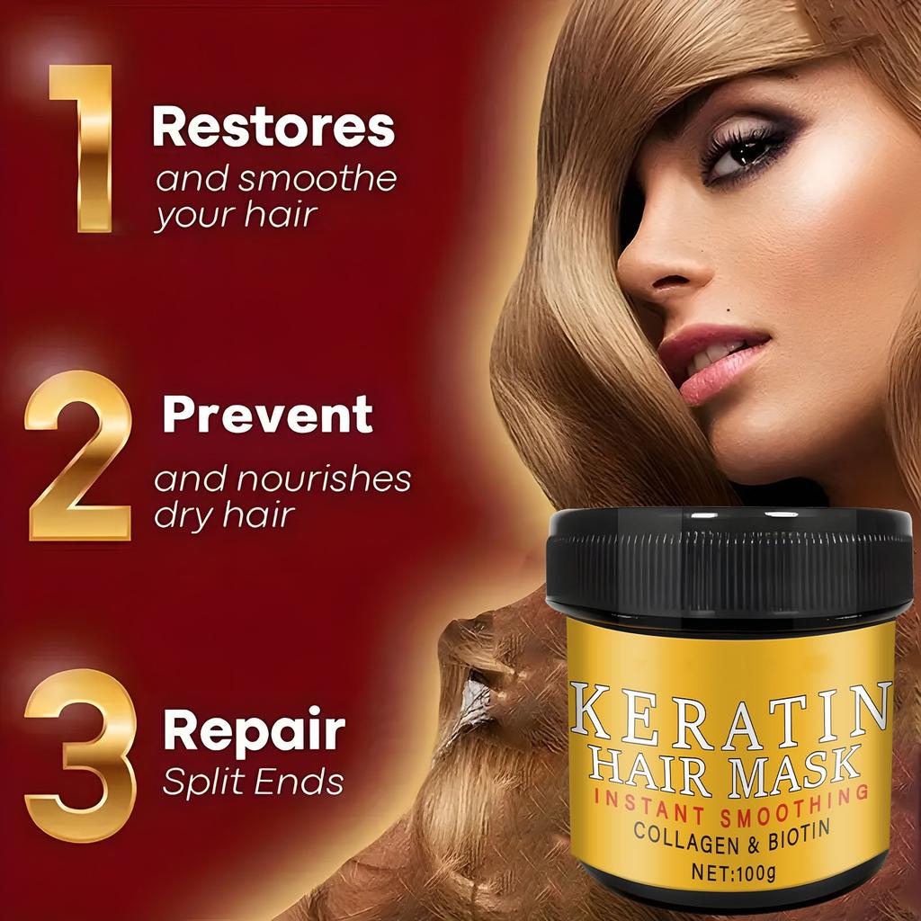 Îngrijire Hidratantă a Părului Mască pentru Păr Neted și Mătăsos 100g