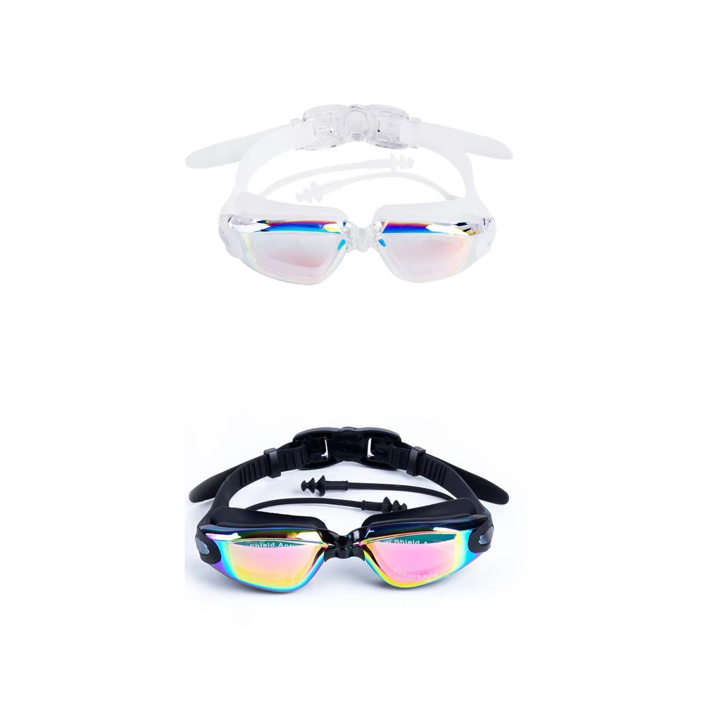Plavecké brýle Plavecké brýle s velkým rámečkem Plavecké brýle s velkým rámečkem HD širokoúhlé proti zamlžování UV ochrana Dospělé plavecké brýle Bez úniku