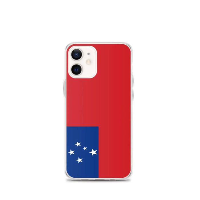 Coque Télephone Drapeau Samoa - iPhone 12 Mini