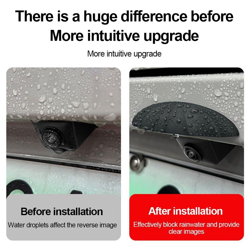 Rainproof Protection Car Rear Camera Rain Cover Anti-Rain Protection Guard  Daily Driving