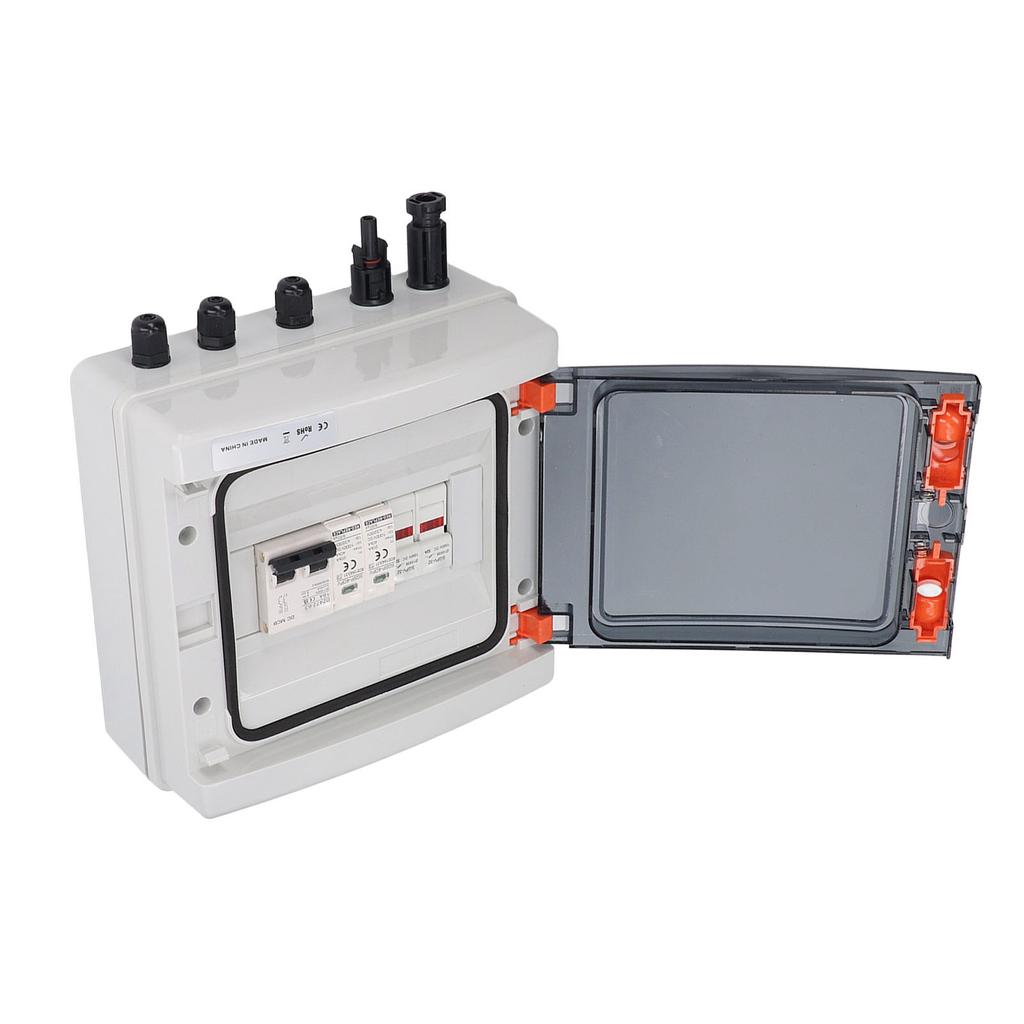 Φωτοβολταϊκό κουτί συνδυαστή 2 σειρών 15A ασφάλεια προστασίας από κεραυνούς IP65 κουτί συνδυαστή προ-συνδεδεμένο καλώδιο MC