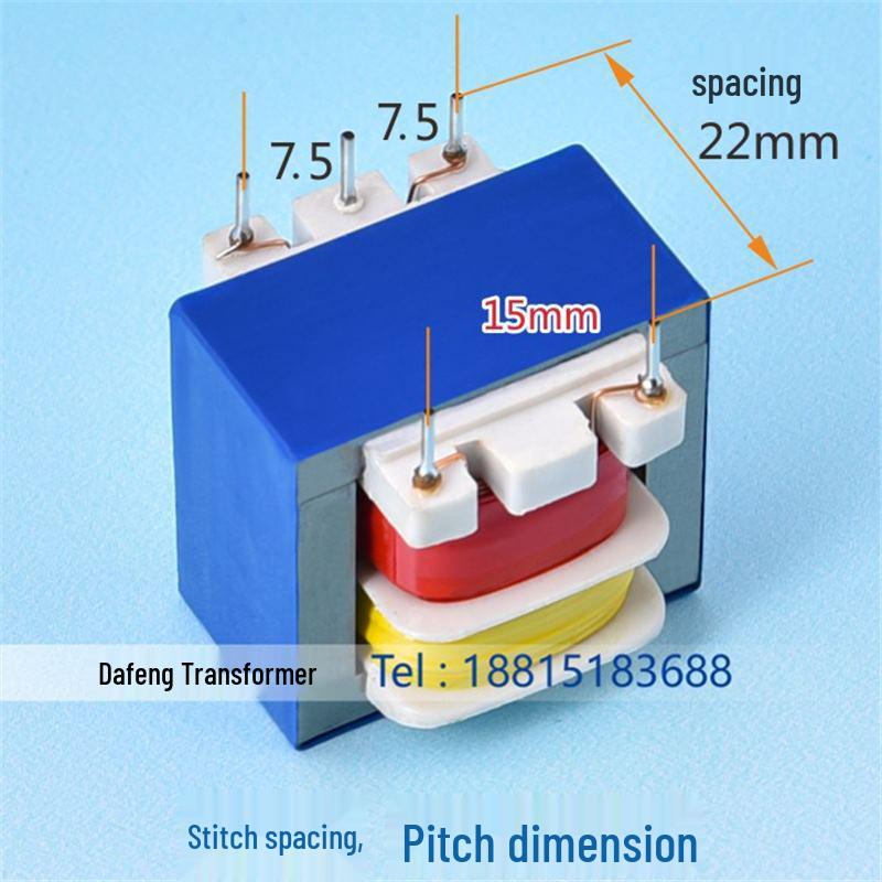 EI28*14 1W Single-Phase AC Isolation Transformer: 220V to 6V, 9V, 12V, 15V, 24V PCB Mount.