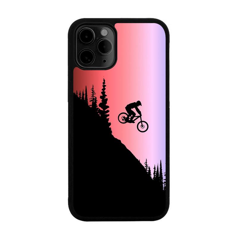 Mountain Bike MTB Phone Case For Iphone 13 12 Mini 11 Pro Max 7 8 Plus X Xs Max XR PC Hard Silicone Cover Shell