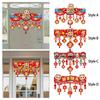 Door Curtain Decoration Chinese New Year Decoration Fu Character Spring Festival Decor Home Decor for Window Wall Indoor Gate