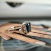 Stříbrný prsten s přírodním safírem 2,367 ct, hmotnost výrobku 3,5 g (2181163)