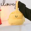 Soft Funny Plush Shoulder Bag Drawstring Women's Crossbody Bag Cartoon  Poop Shape Handbag  Gift