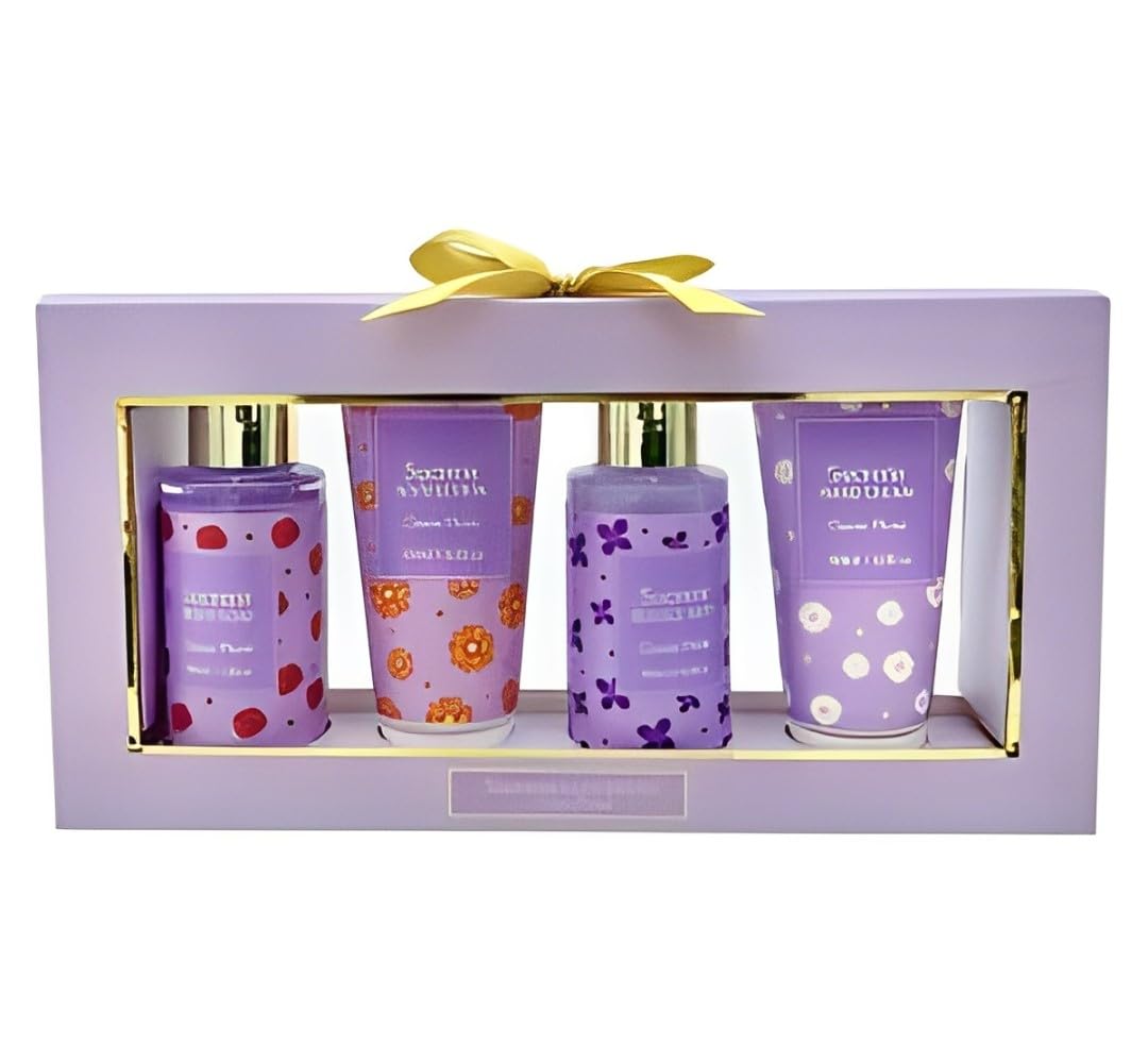 

Подарочный набор для ванной Sucrerie Classic Floral фиолетовый