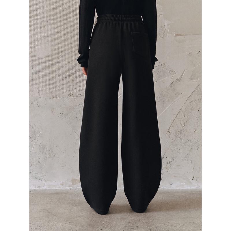 Peacebird Women's High-Waisted Fleece-Lined Winter Warm Casual Pants