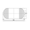 TOTO Parts [EKK709W4] Rolling lid with handle Bath lid parts