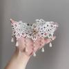 Retro Pearl Lace Choker Necklace: High-End, Versatile Clavicle Chain for Women