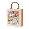 Bamboo Handbag Bridesmaid Gift Box - Wedding Favor & Candy Box