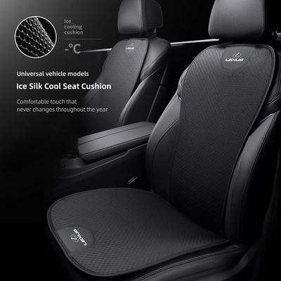 Car Seat Ice Silk Summer Cushion Breathable Protector Cover For F SPORT ES RX NX LS UX LM LX GX LC RZ IS CT GS RC HS SC TX