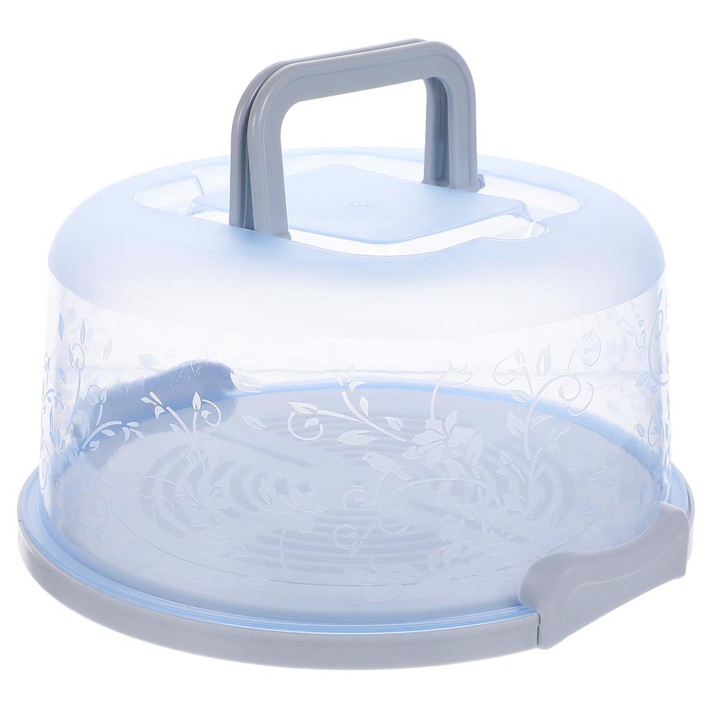 Storage Box Cake Travel Slice Containers Dome Stand Pp Polypropylene Egg Trays Carrier Round