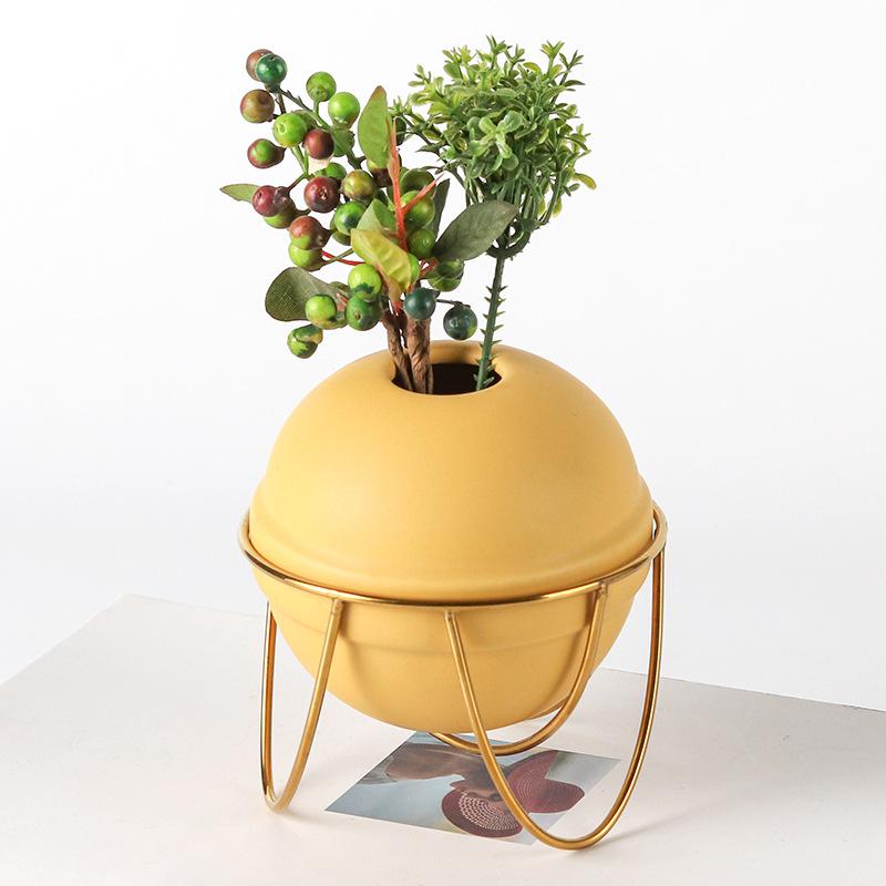 Leichter Luxus Planetenblumen-Ornamente Modellraum Kinderzimmer Wohnzimmer Weinschrank Couchtisch Nordische Kleine Vase Weiche Dekorationen