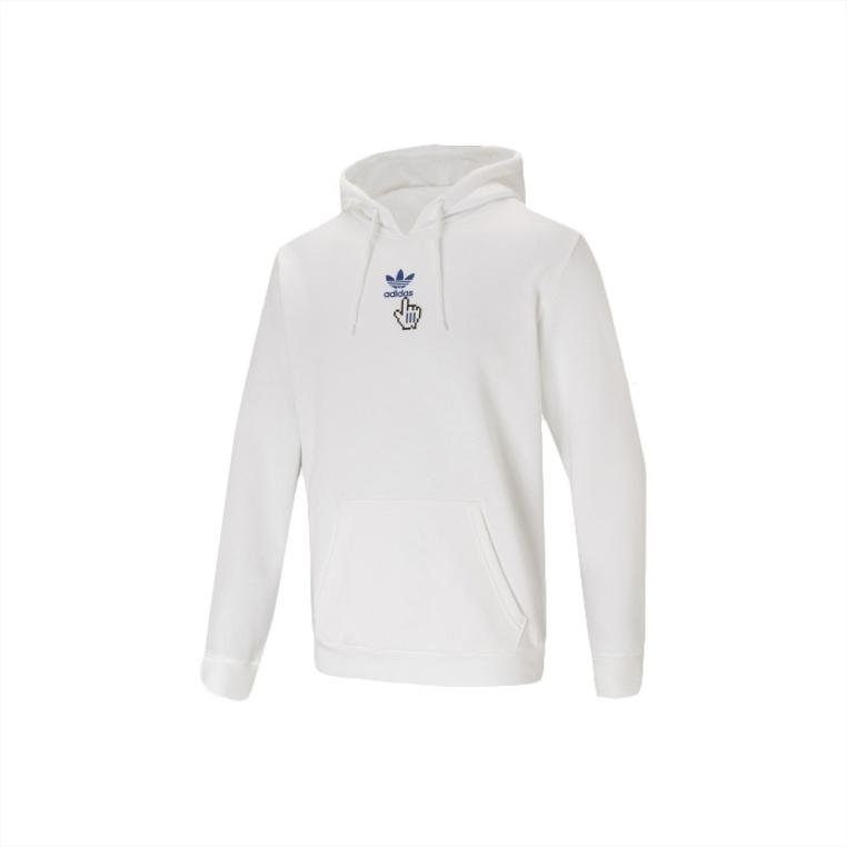 adidas originals Sha Kc Hood 1 Sports Pullover White Men s GN2707 S