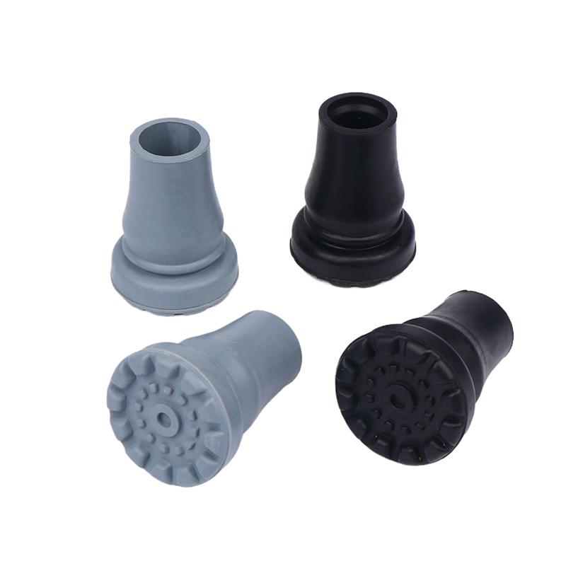 16/19mm Cane Walking Stick Crutches Mobility Aid Crutch Ferrules End Safety Soft Replacement Rubber Tip