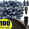 10-100pcs Automotive Tire Repair Nail Universal Set Automotive Motorcycle Tire Repair Nail Bicycle Tire Perforation Repair Tool